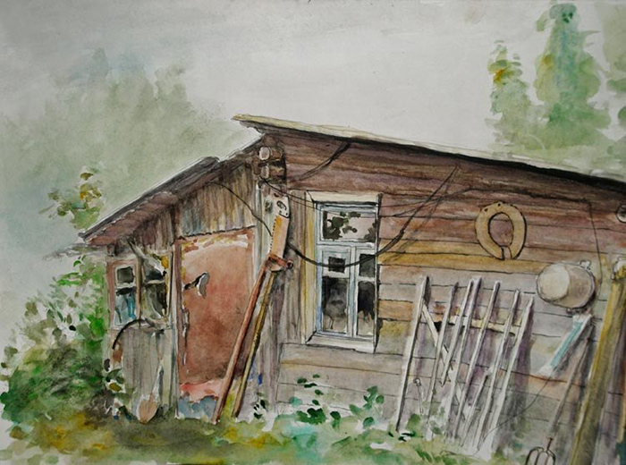 Графика собака