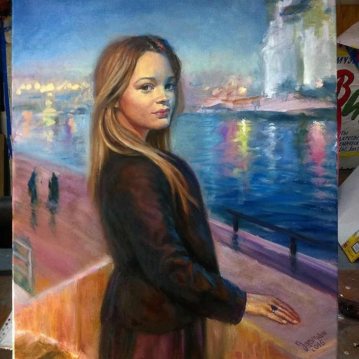 Портрет у моря